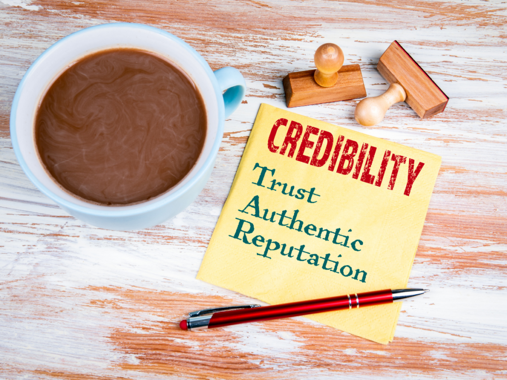 trust and credibility